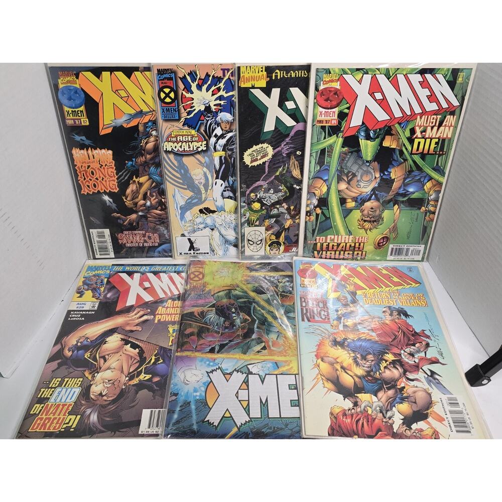 Marvel Comics X-men Lot (7)
